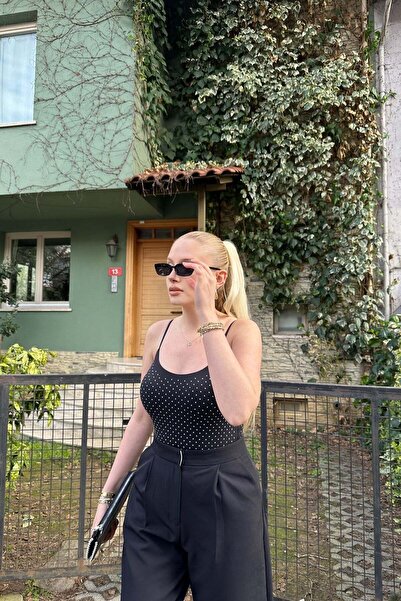 lizge giyim V YAKA DANTEL DETAYLI ATLET