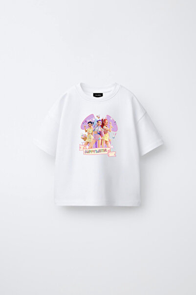 fasardi Kpop Demon Hunters Huntrix Zoey Rumi Mira Printed Oversize 100% Cotto...