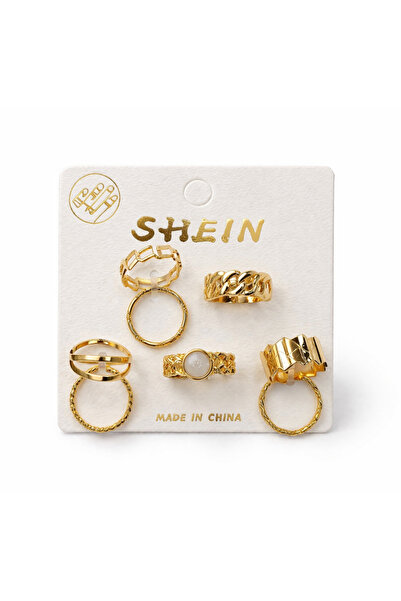 Vipfoni Adjustable Mixed Joint Multiple Ring Set -M17