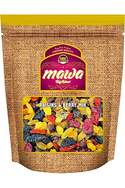 MAWA مزيج من الزبيب والتوت المجفف - توت بري، زبيب تشيلي، توت أزرق، توت غوجي، ...