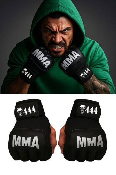 Saule Amatör UFC MMA Eldiveni Bilek Bandajlı Boks Eldiveni Torba Eldiveni Ant...