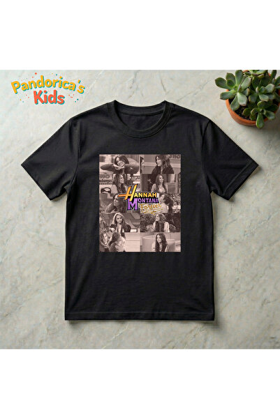 Grafftee Clothing باندوريكا هانا مونتانا مايلي سايروس 20. تي شيرت قطني خاص لل...