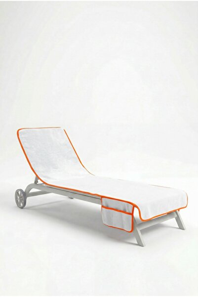 Anılsan Πετσέτα ξαπλώστρας Alia 100% Βαμβάκι 76x216- Λευκό