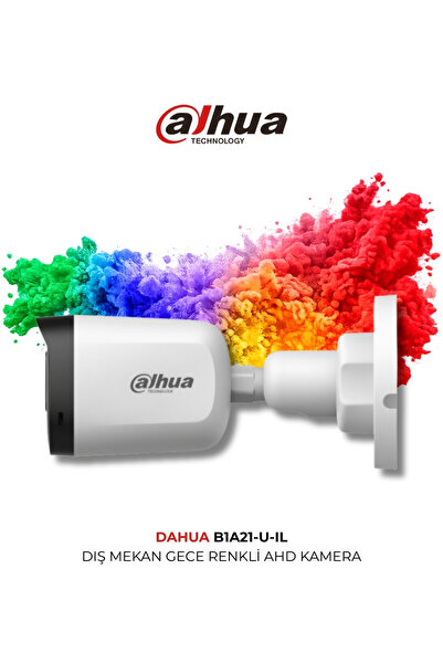 DAHUA HAC-B1A21P-U-IL 2MP HDCVI Güvenlik Kamerası Smart Dual Light