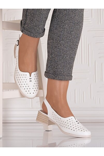 ADS White Women's Casual Shoes from Ecological Leather Veranda, 36