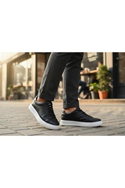 BAYRAMOĞLU KUNDURA BYK ATA 450 PANTOFI BĂRBAȚI DIN PIELE NEAGRĂ AUTENTICĂ CU ...