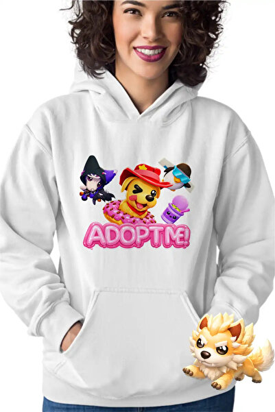 OEM Γυναικείο Φούτερ με κουκούλα Roblox Adopt Me Puppy