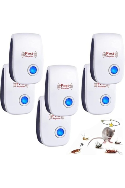 NO BRAND 6 Υπερηχητικά Απωθητικά Ποντικιών