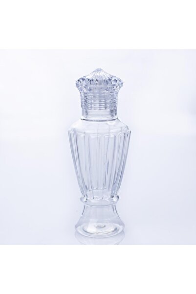 omeyva Doldurulabilir Plastik Şeffaf Kapaklı Tıpalı Kolonya Şişesi - 50 Ml. -...