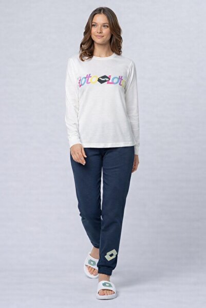 Lotto Women's pajamas LP5239, 2-piece cotton set