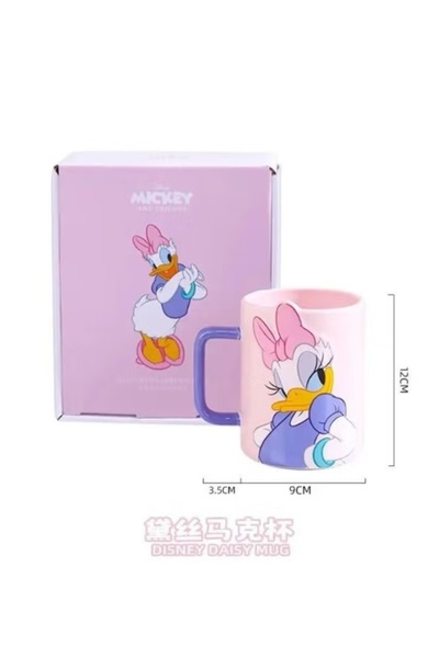 Disney Mickey Disney Ceramic Mug – Mickey Mouse, Minnie Mouse, Daisy Duck & W...