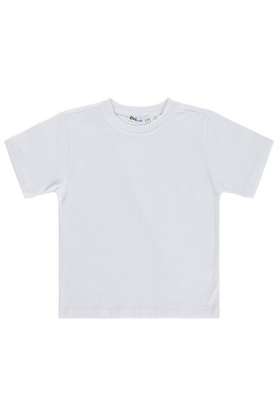 Civil Boys Basic T-Shirt for Ages 2-5 - White