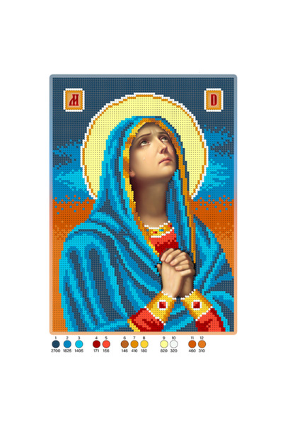 Studioul de Broderie Η Μητέρα της Θεού κλαίει.