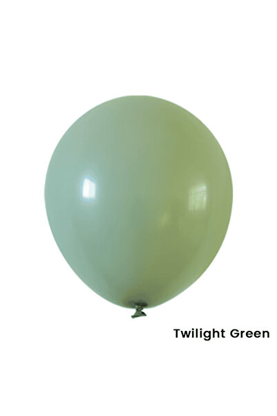 Baloane De Poveste Set 100 Baloane Latex 13 cm - Verde Amurg