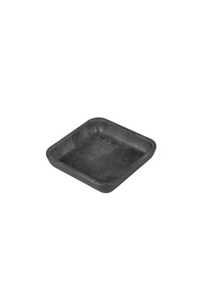 Globy Square Bowl Gray 21X21X4.5 cm