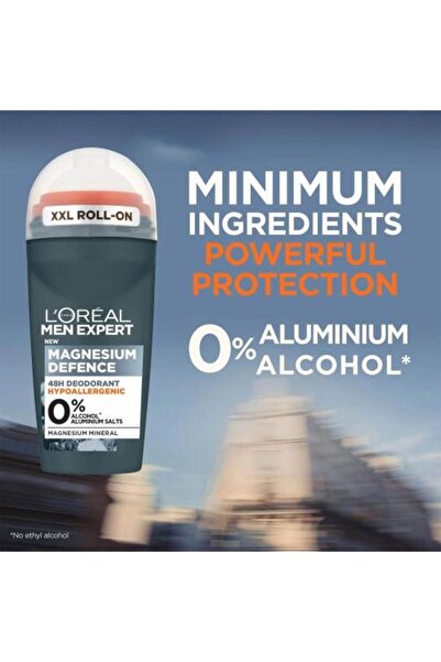 L'oreal Magnesium Roll-On Deodorant 50ml