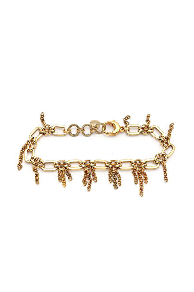 Mon Reve Santo Altın Kaplama Zincir Halhal