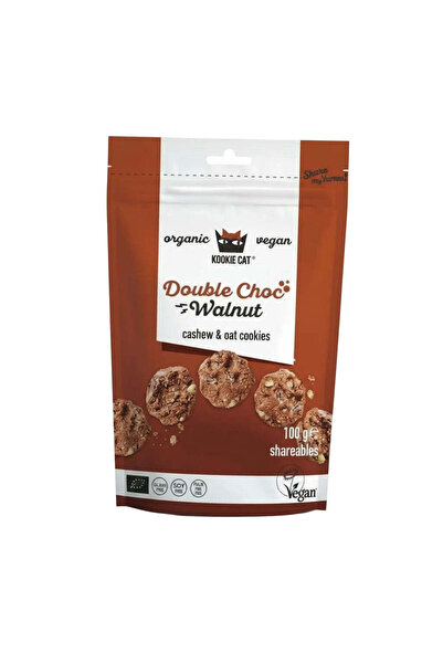 Kookie Cat كوكيز صغيرة بالشوكولاتة المزدوجة والجوز