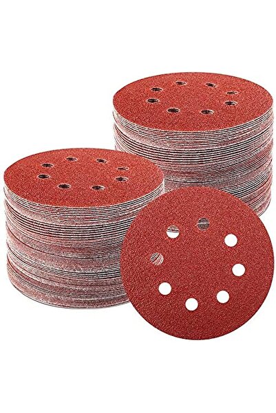 NO BRAND Șmirghel cu 8 găuri - DE (100-1)