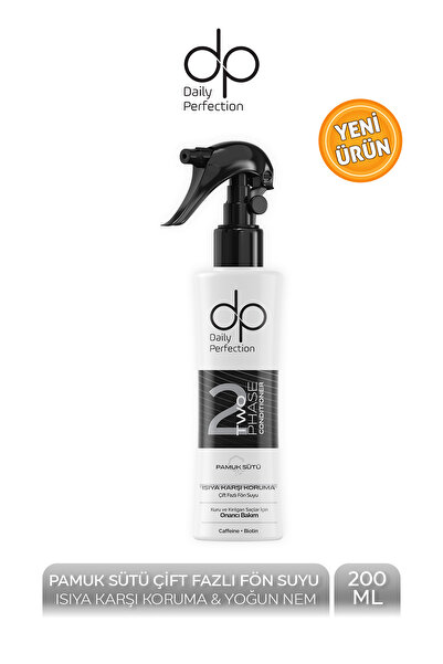 dp Daily Perfection Çift Fazlı Fön Suyu Pamuk Sütü 200 ml Isıya Karşı Koruma ...