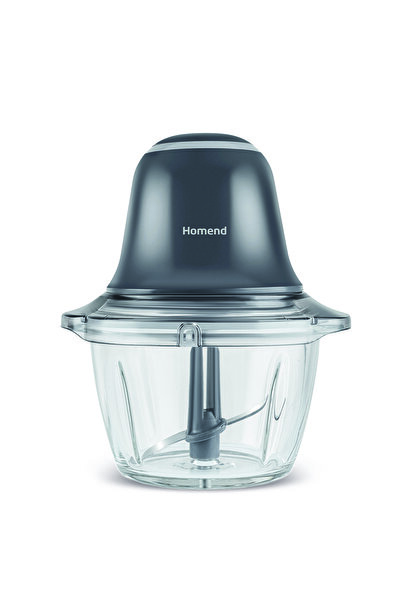 HOMEND Robochop 2109H Cam Hazneli Doğrayıcı Antrasit