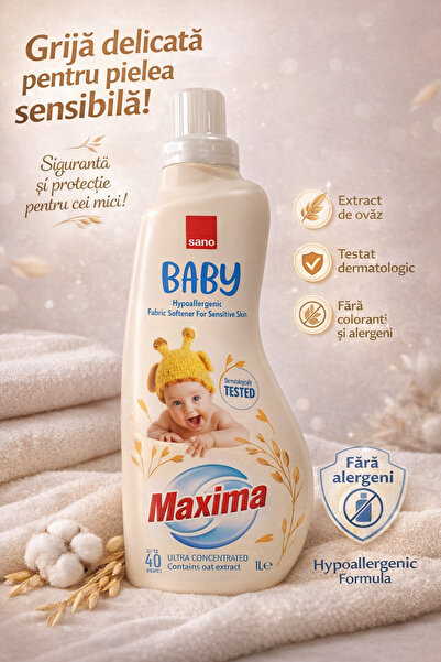 Sano Balsam Haine Baby Oat Ultra Concentrat 1L