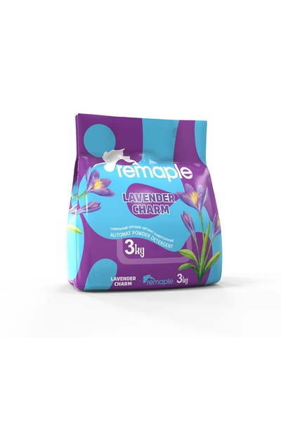 REMAPLE Detergent Powder Automatic Lavender Charm 3kg