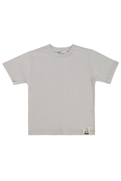 Civil Boys Basic Surf Label T-Shirt for 2-5 Years Old - Dark Stone Color 5-6 ...