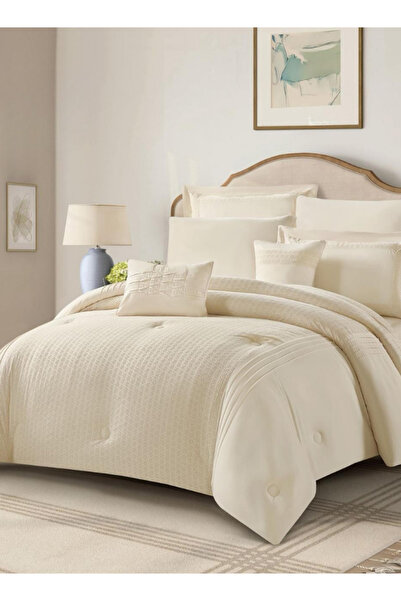 INREST Octa King Comforter Set 240 × 260 cm – Luxury 8 Pieces 100% Cotton Bed...