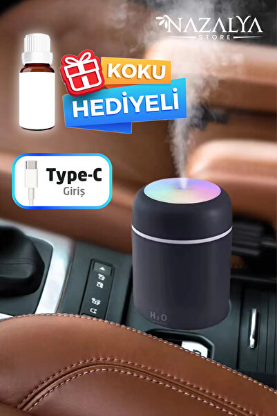 Empressco 300ml Araç İçi Usb Kablolu Hava Nemlendirici ve Kokusu, Hediye Seti