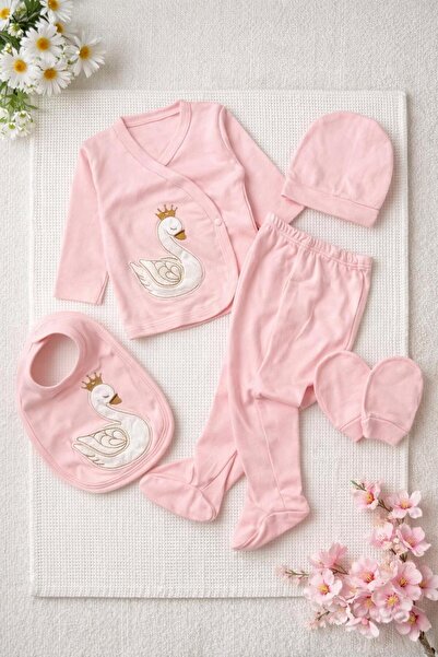 BYS BABY FASHION Seasonal Cotton Newborn Baby Girl Hospital Discharge Bodysui...