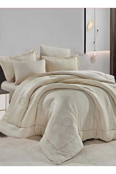 INREST Royal Flora King Comforter Set 240 × 260 cm – Luxury 6 Pieces 100% Mic...