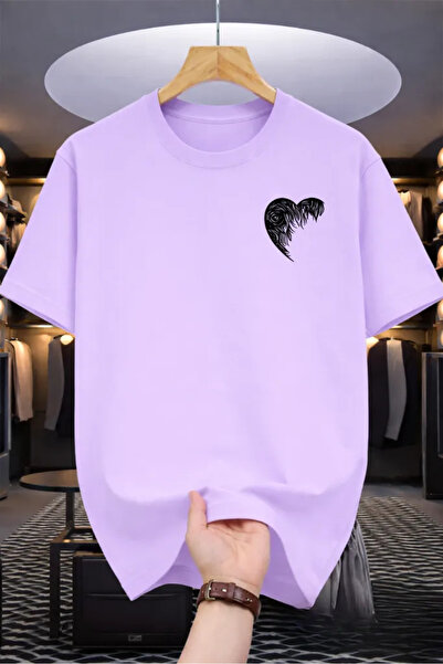 Pink Sky Premium Oversize T-Shirt 100% Βαμβάκι Unisex Άνετη Εφαρμογή Τάση Νέα...