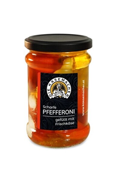 KAS Hot peppers stuffed with cheese, Die Kasemacher, 250ml
