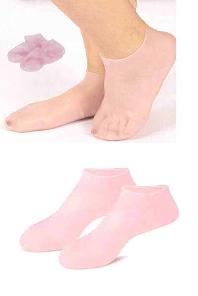 shopwave زوج واحد من جوارب مرطبة للكعب من جل السيليكون للعناية بالقدم، جوارب ...