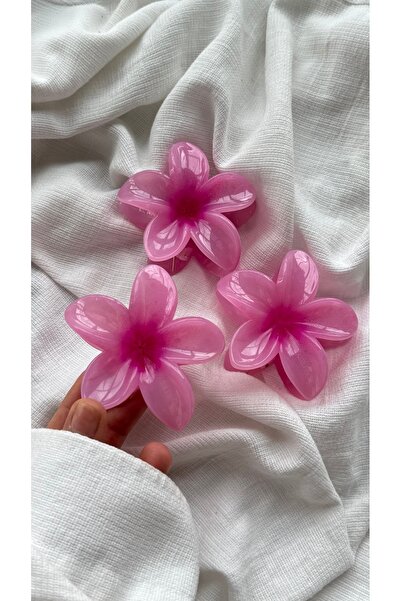 YOYYO Σετ 3 τεμαχίων με ροζ αγκράφες Lotus