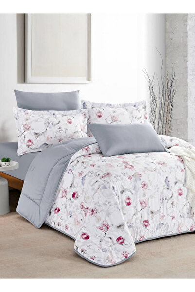 INREST Floral Whisper King Bedding Set 6 Pieces – Microfiber Comforter 230×25...