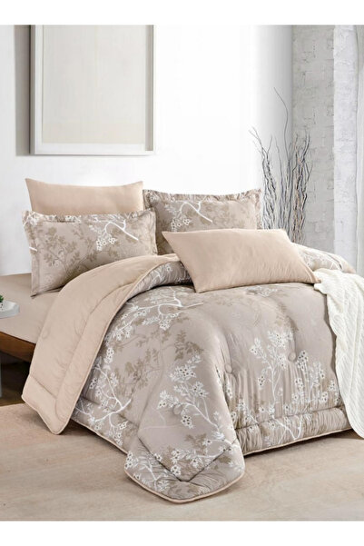 INREST King Comforter Set 230 × 250 cm Soft Botanical Haven Luxury 6 Pieces 1...