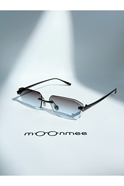 MOONMEE نظارات شمسية REYYN للجنسين بتصميم هندسي مدخن