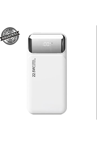 KRD KRD1001 20.000 MAH DAHİLİ KABLOLU 22.5 WATT TURBO ŞARJ POWERBANK /40