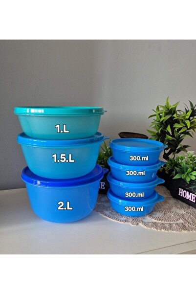 Tupperware مجموعة المعجزة والحلوى.