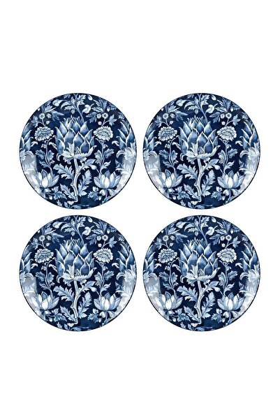 Lucky Art Lunara 4-Piece Ceramic Plate Set 27cm Lygd 011