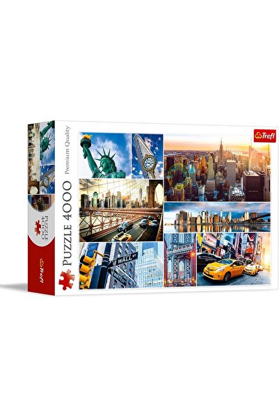 Trefl Νέα Υόρκη Παζλ 4000 Κομματιών Κολάζ ΗΠΑ
