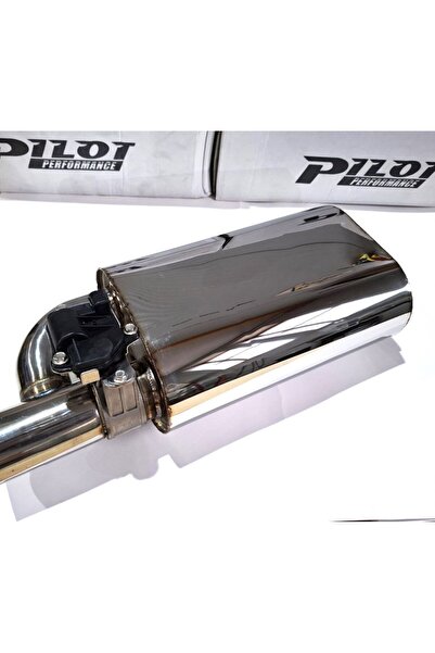 PILOT V7 Toba inox cu clapeta cut-off, ovala 130×200 L330mm, I/O 2,5″ (63) L5...