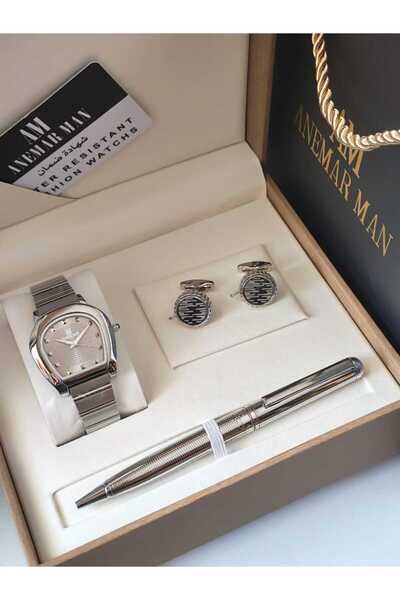 LV LEFAN Gift Set of Watch, Box, Pen and Pencil