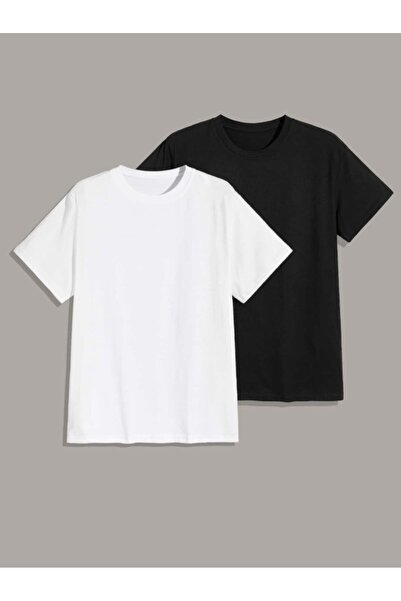 Altamira Unisex Μαύρο και Λευκό Oversize Σετ 2 τεμαχίων με λαιμόκοψη ποδηλάτου