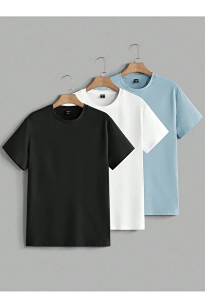 Altamira Unisex Μαύρο-Λευκό-Μπλε Βρεφικό Σετ Oversize με λαιμόκοψη ποδηλάτου ...