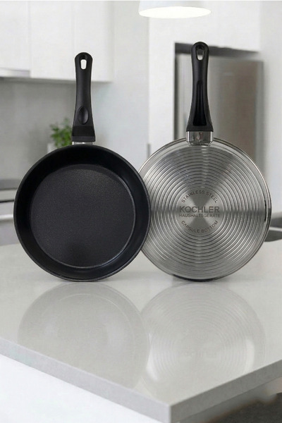 kochler 26 cm Stainless Steel Pan - Induction Cooker Compatible