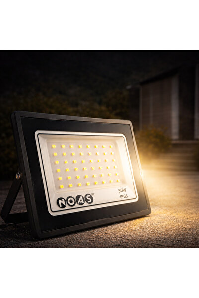 Noas 50W LED Projektör Gün Işığı 4000 Lümen IP66 Su Geçirmez Dış Mekan Slim Kasa