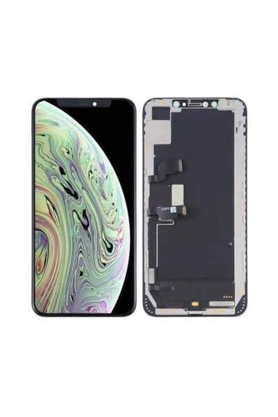 Generic شاشة LCD بديلة لهاتف آيفون XS ماكس باللون الأسود